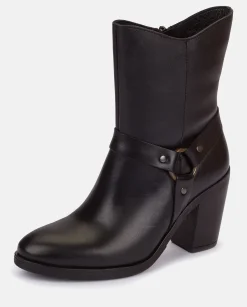 Heeled Ankle Boot TOURS-008 Nero