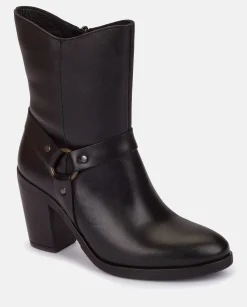 Heeled Ankle Boot TOURS-008 Nero