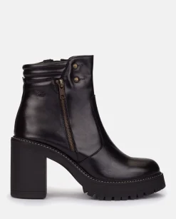 Heeled Ankle Boot TUNA-002 Black