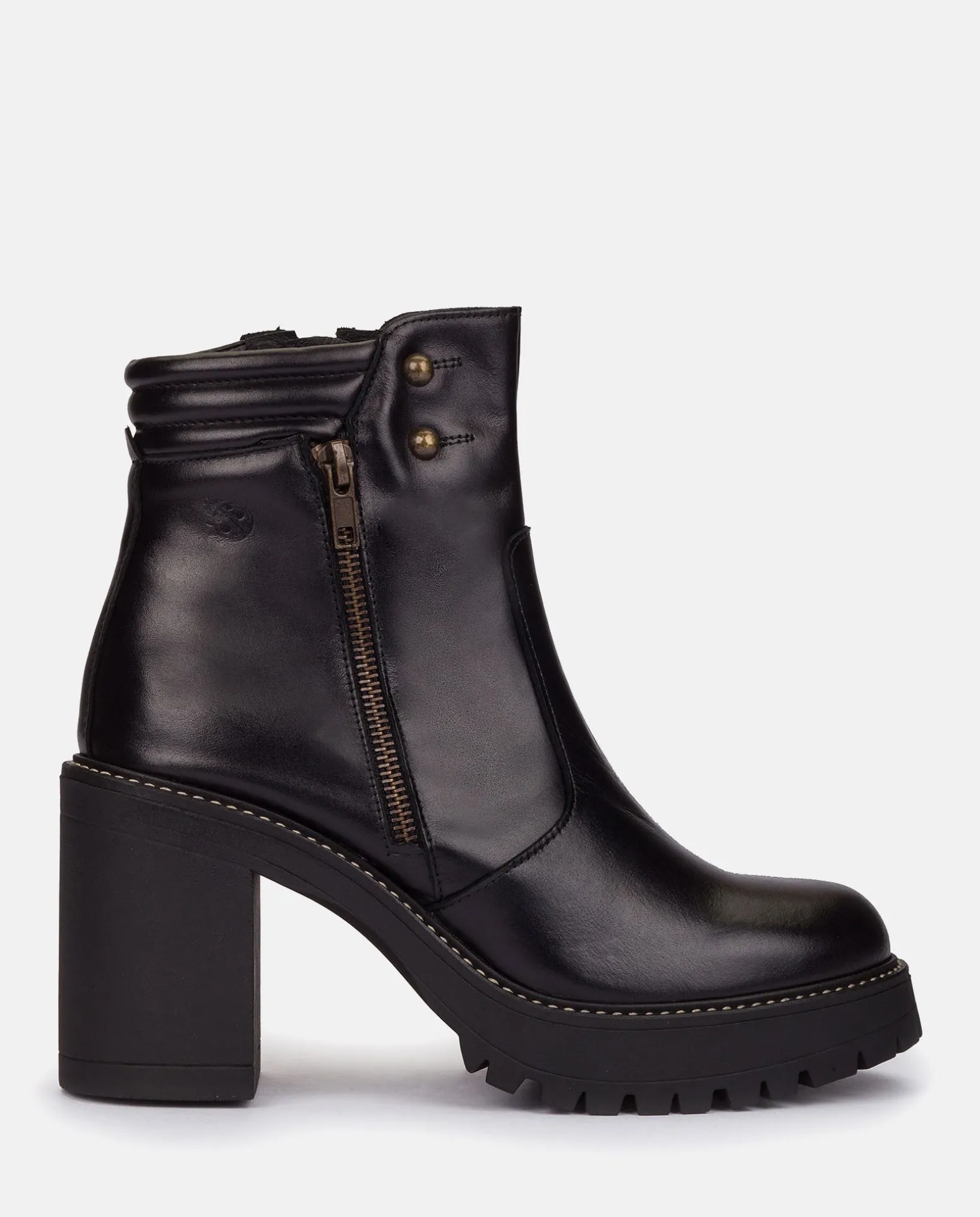 Heeled Ankle Boot TUNA-002 Black