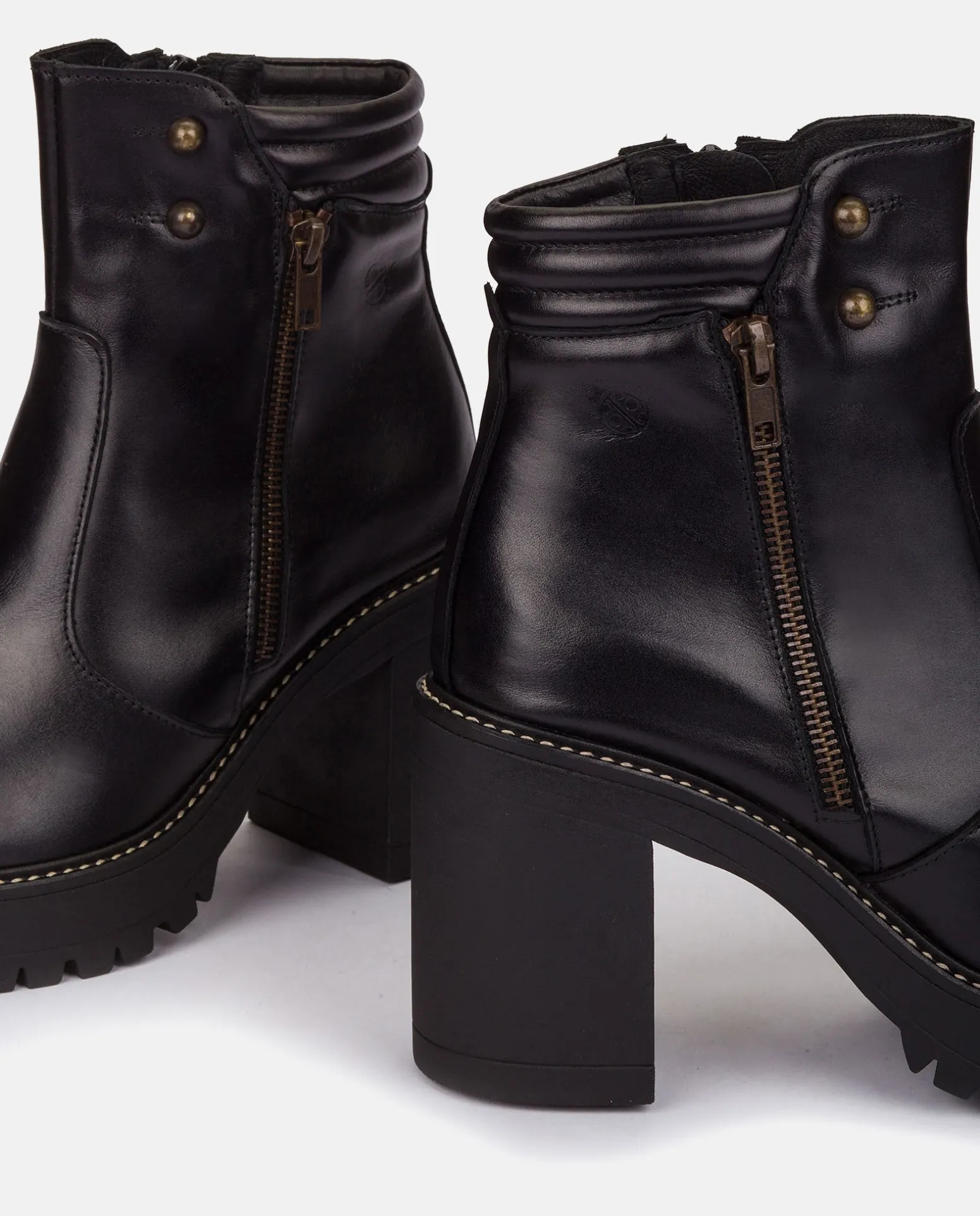 Heeled Ankle Boot TUNA-002 Black