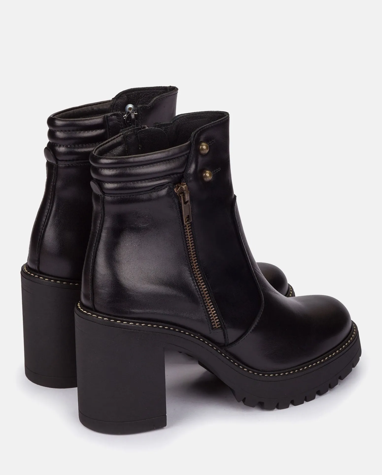 Heeled Ankle Boot TUNA-002 Black