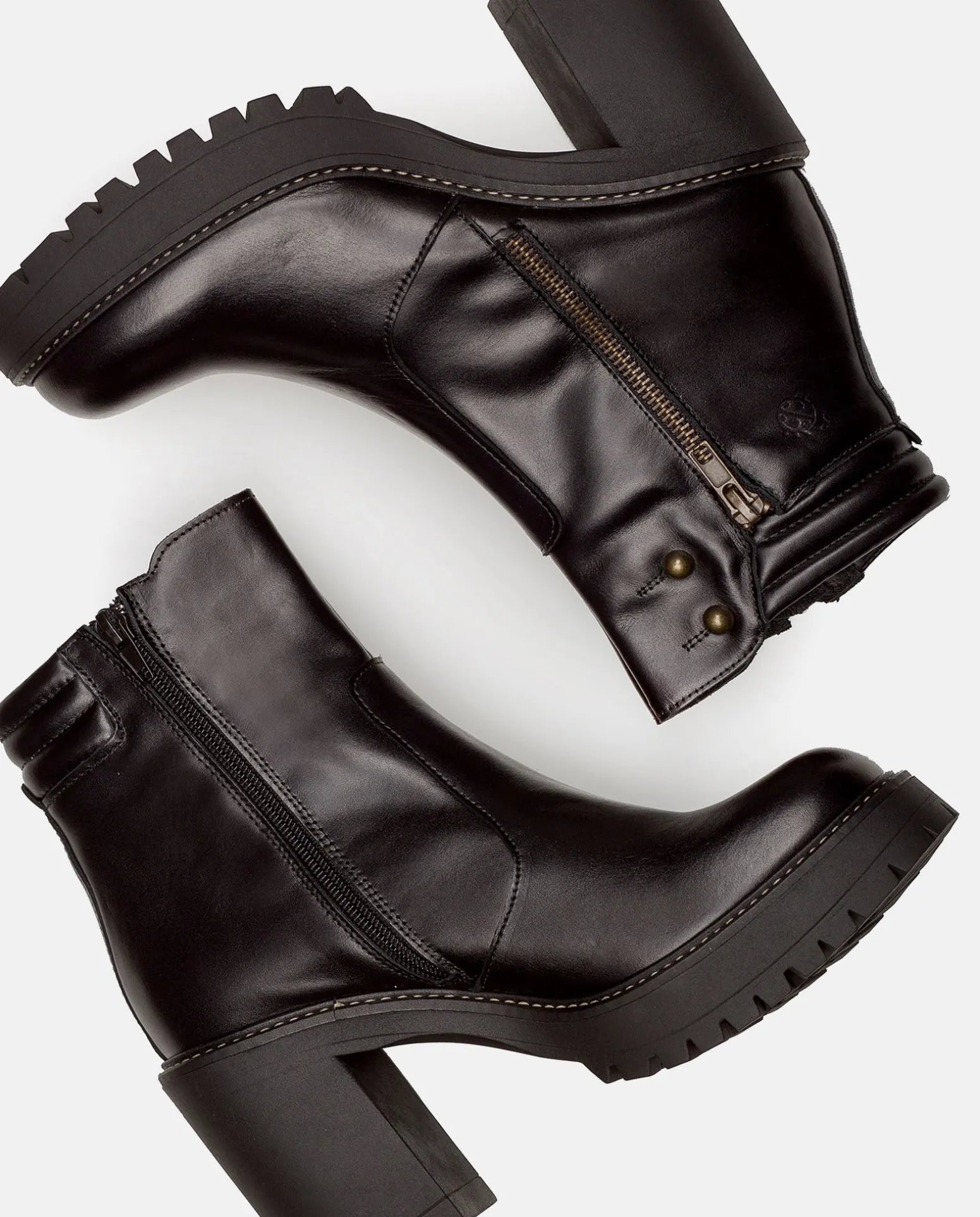 Heeled Ankle Boot TUNA-002 Black