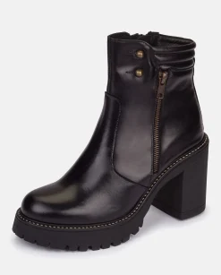 Heeled Ankle Boot TUNA-002 Black