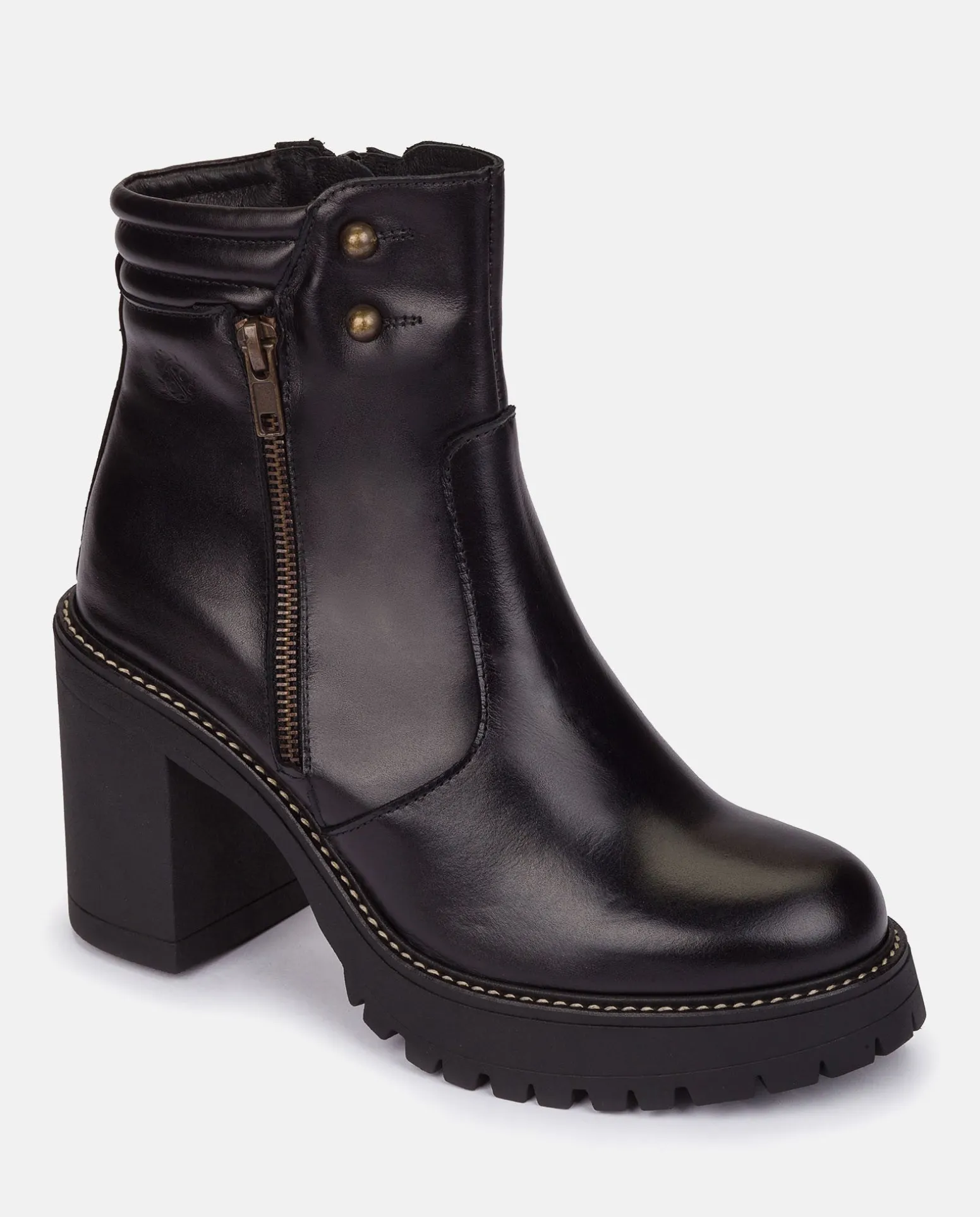 Heeled Ankle Boot TUNA-002 Black