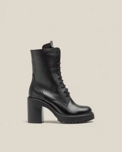Heeled Ankle Boot TUNA-006 Black