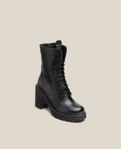Heeled Ankle Boot TUNA-006 Black