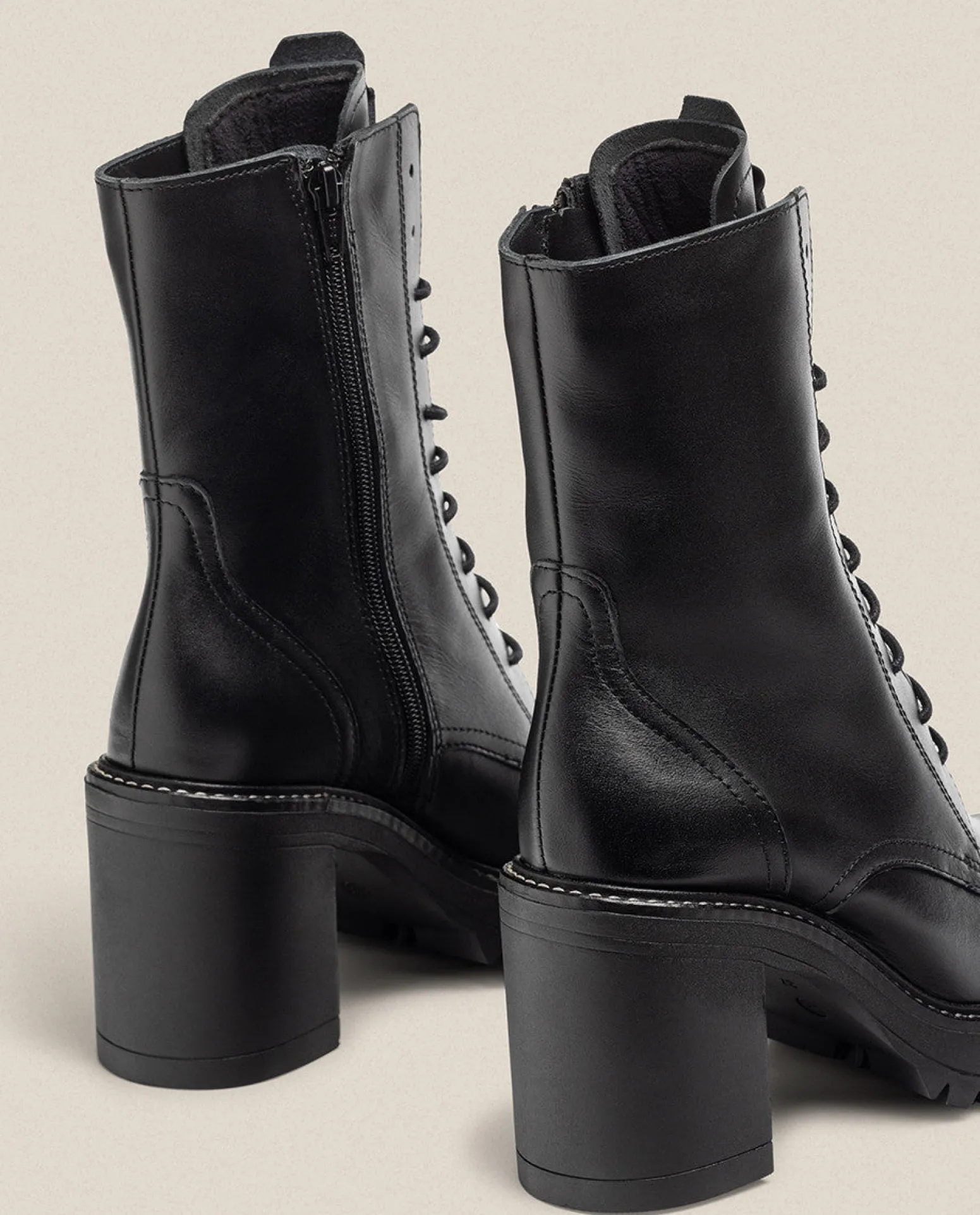 Heeled Ankle Boot TUNA-006 Black