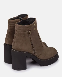 Heeled Ankle Boot TUNA-002 Grey