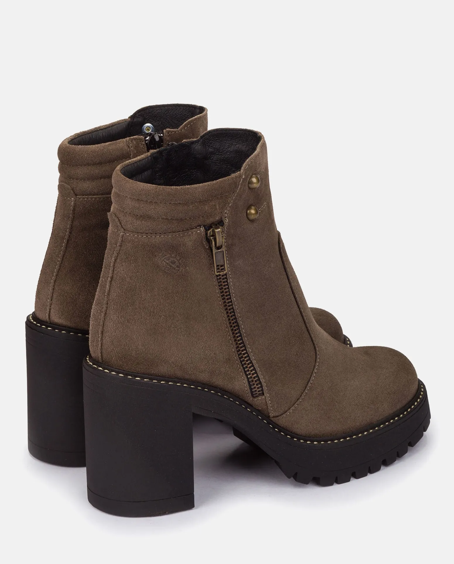 Heeled Ankle Boot TUNA-002 Grey