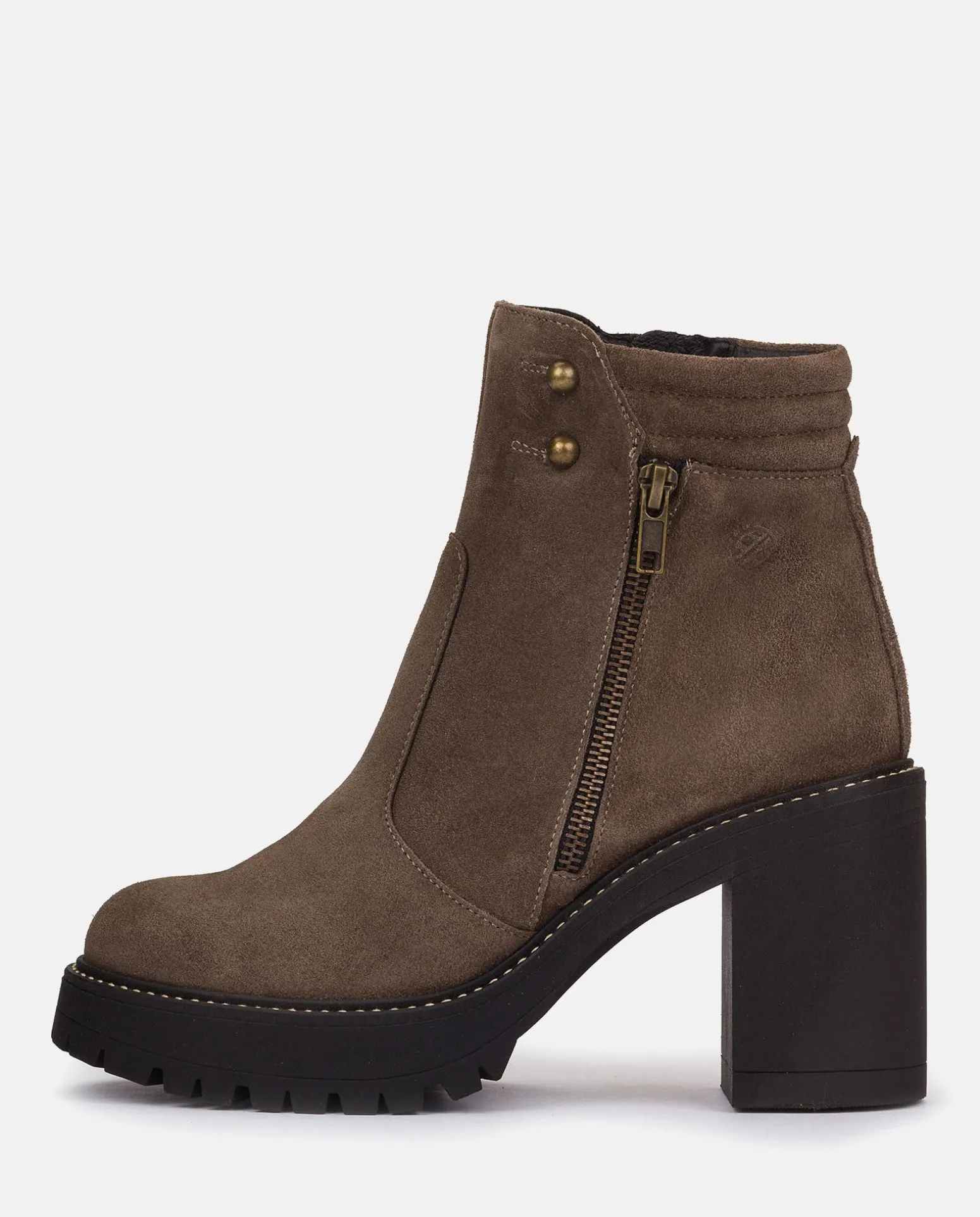 Heeled Ankle Boot TUNA-002 Grey