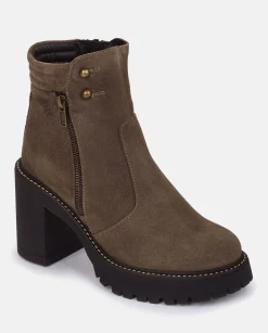 Heeled Ankle Boot TUNA-002 Grey