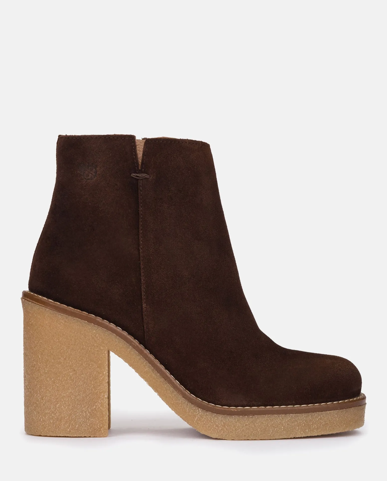 Heeled Ankle Boots GELA-001 Brown
