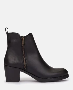 Heeled Ankle Boots LILLE-012 Black