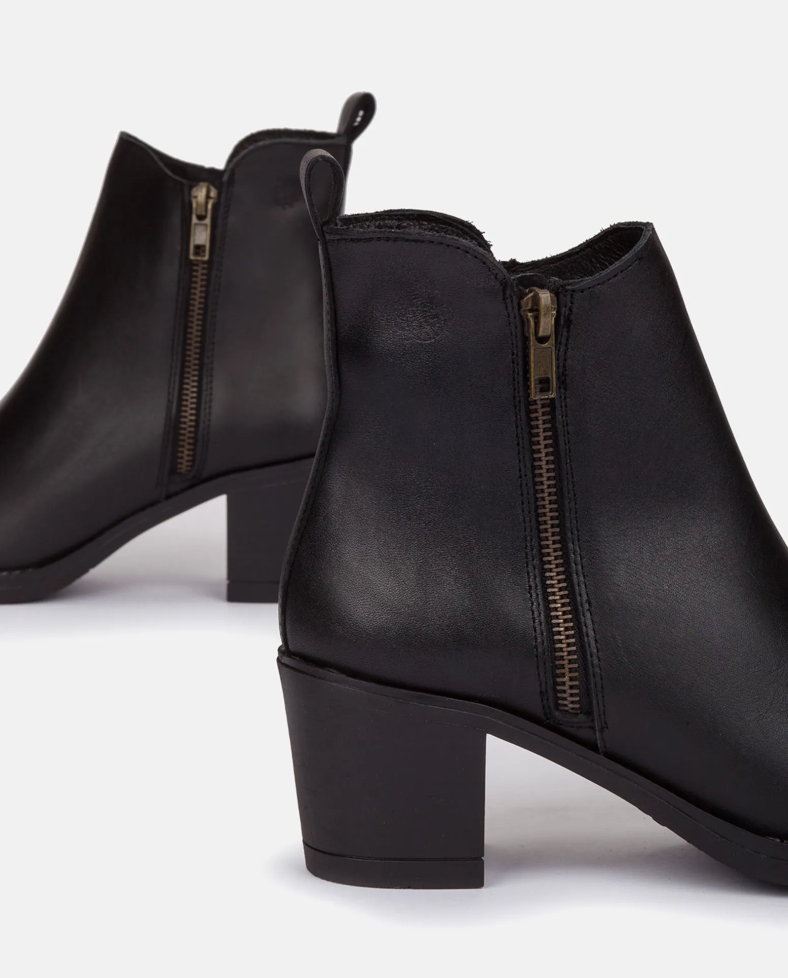 Heeled Ankle Boots LILLE-012 Black