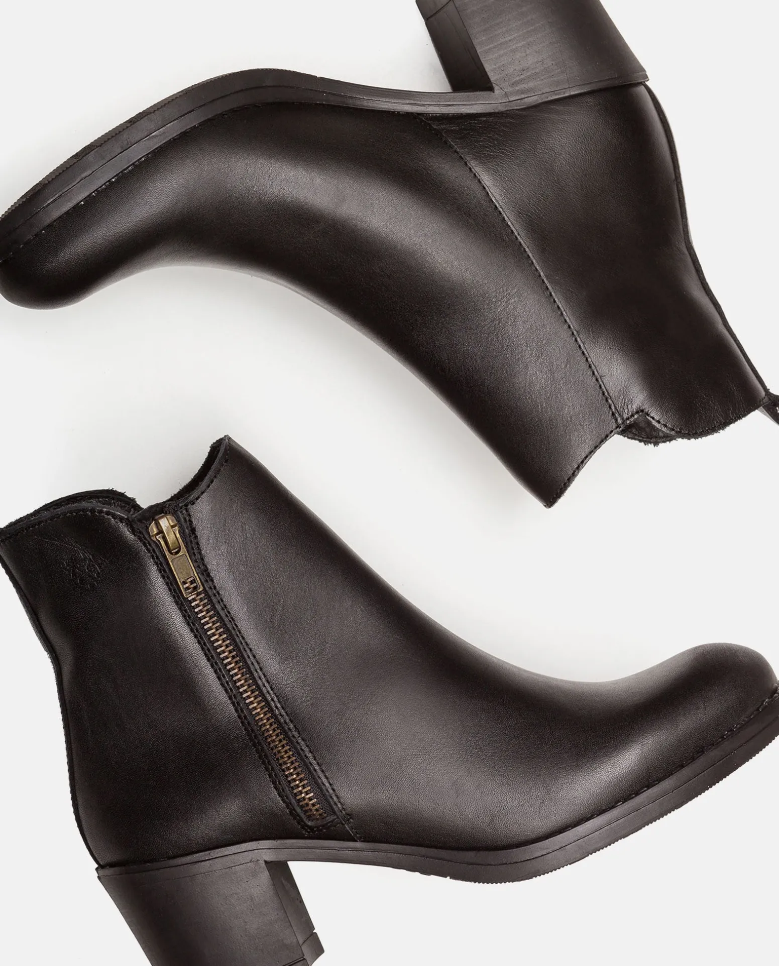 Heeled Ankle Boots LILLE-012 Black