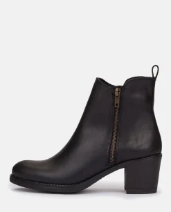 Heeled Ankle Boots LILLE-012 Black