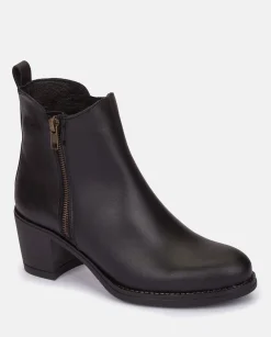Heeled Ankle Boots LILLE-012 Black