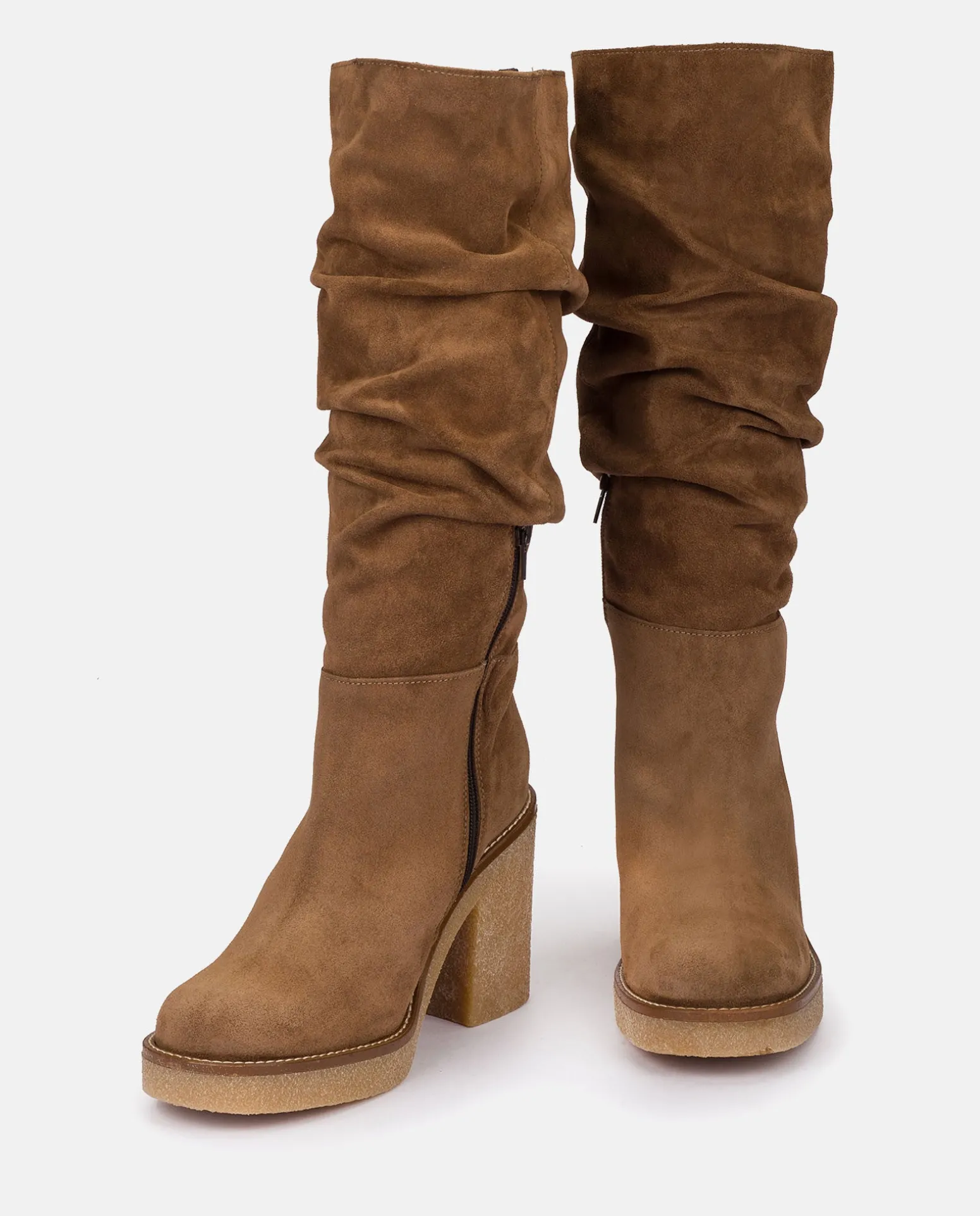 Heeled Boot GELA-002 Brown