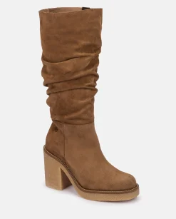 Heeled Boot GELA-002 Brown