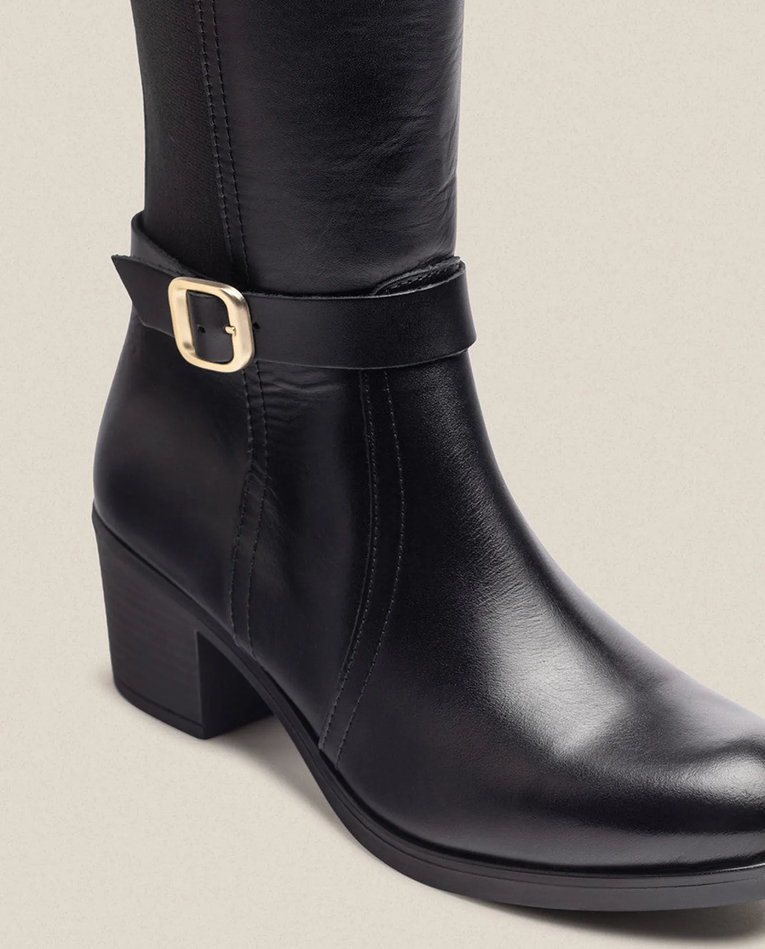 Heeled Boot LILLE-015 Black