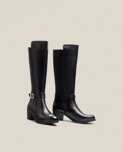 Heeled Boot LILLE-015 Black