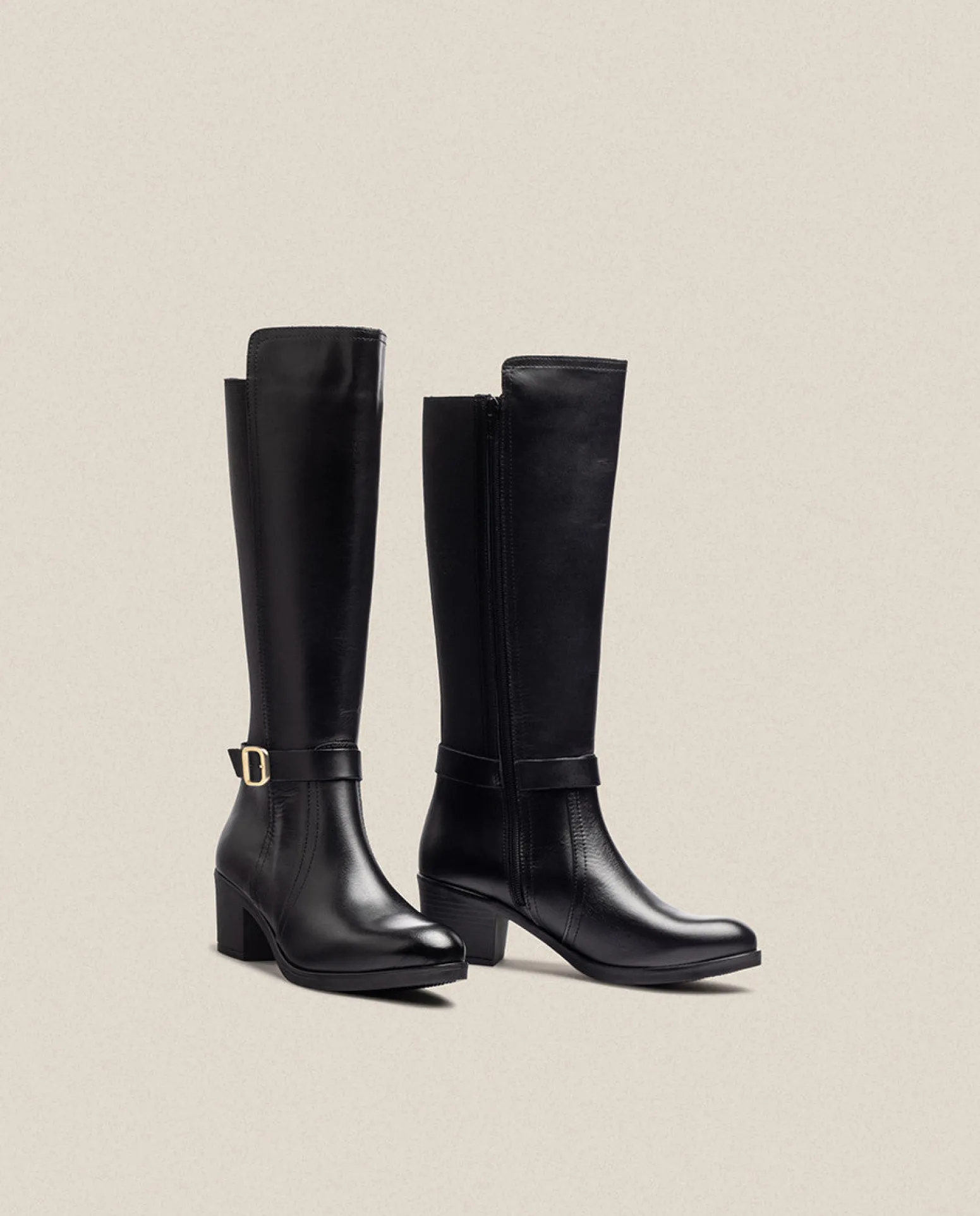 Heeled Boot LILLE-015 Black
