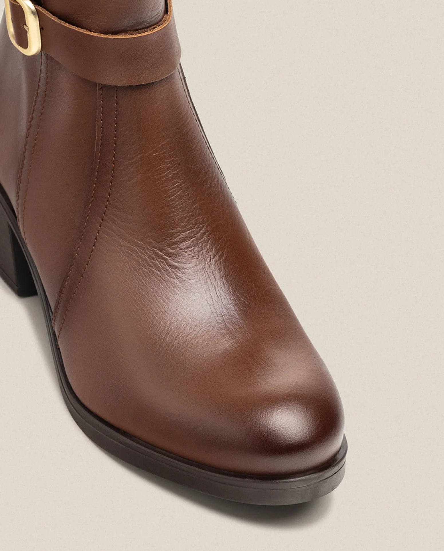 Heeled Boot LILLE-015 Brown