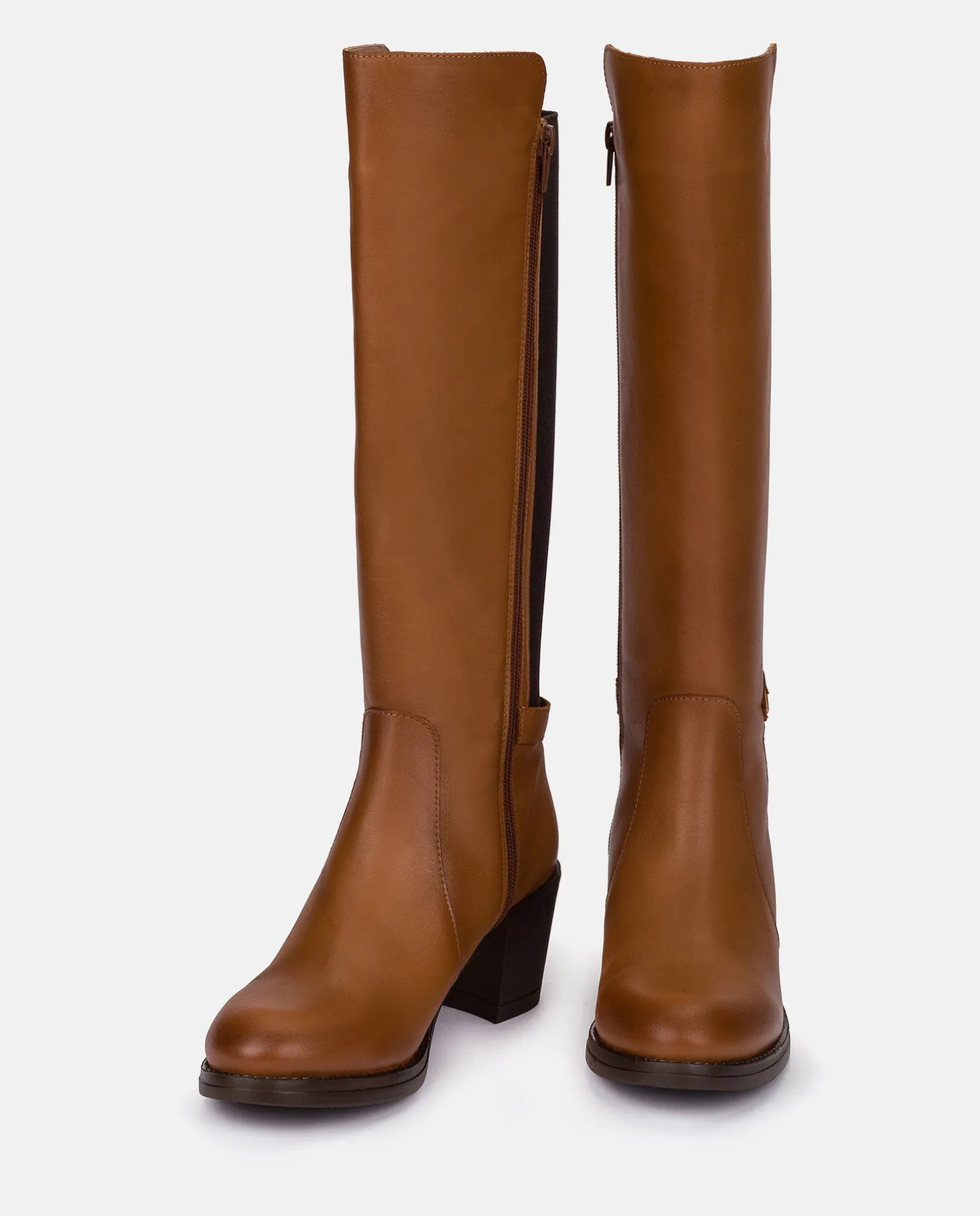 Heeled Boot LILLE-011 Leather
