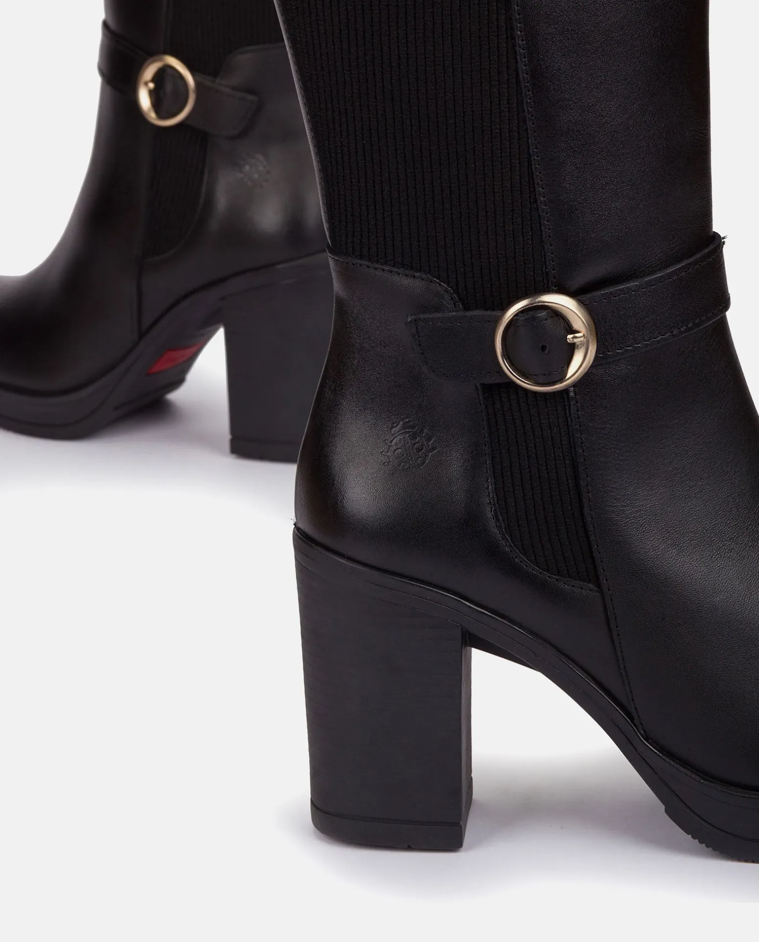 Heeled Boot PILSEN-001 Black