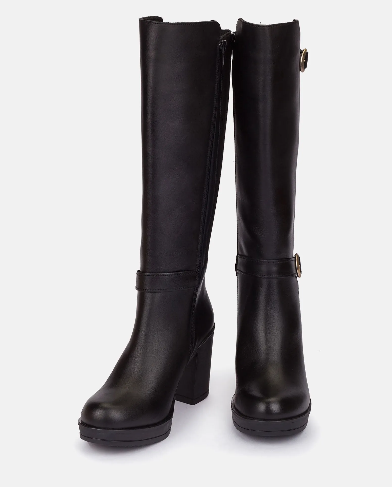 Heeled Boot PILSEN-001 Black