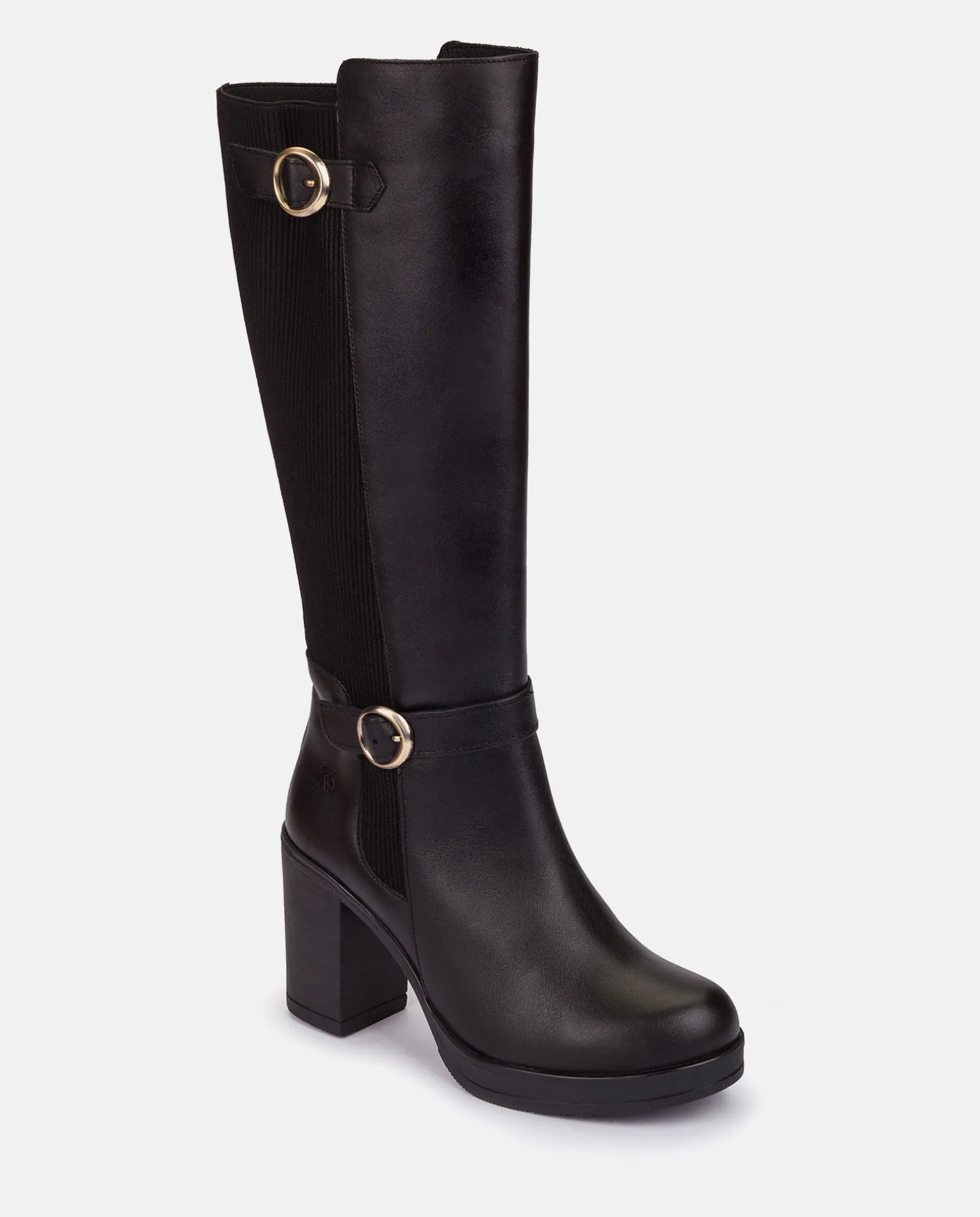 Heeled Boot PILSEN-001 Black