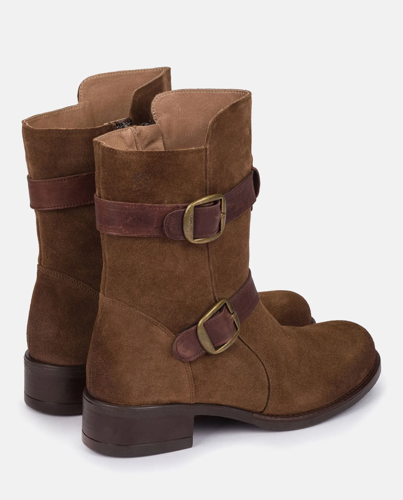 Heeled Booty MONS-003 Brown
