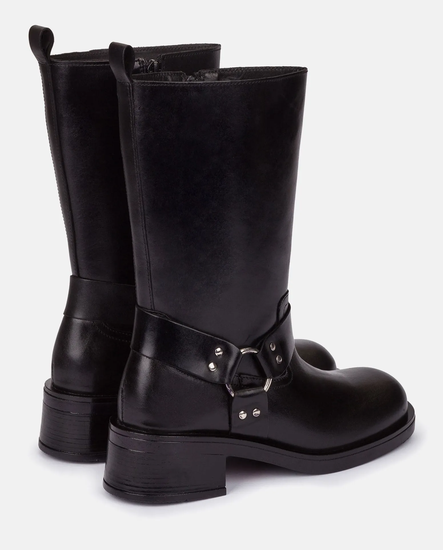 Heeled Booty SPA-003 Black