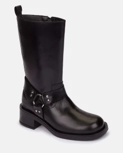 Heeled Booty SPA-003 Black
