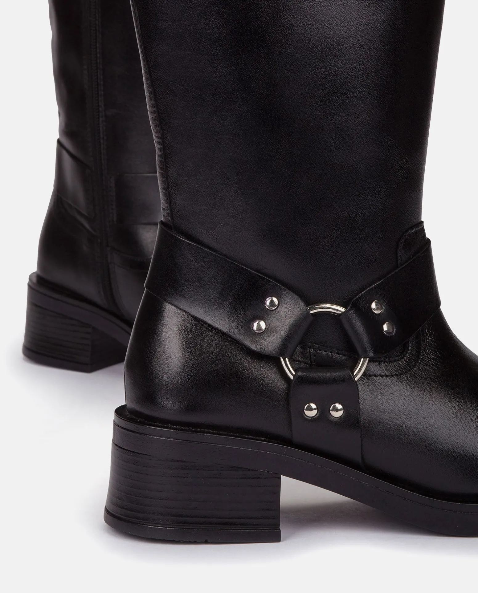 Heeled Booty SPA-004 Black