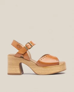 Heeled Sandal BONAI-002 Brown