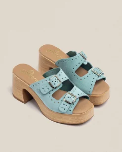 Heeled Sandal BONAI-003 Green