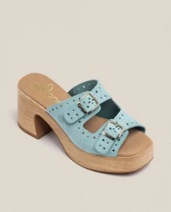Heeled Sandal BONAI-003 Green