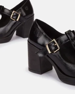Heeled Shoe KOLIN-002 Black