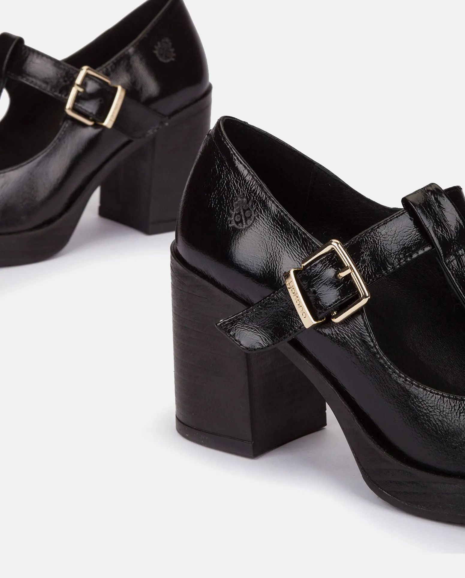 Heeled Shoe KOLIN-002 Black