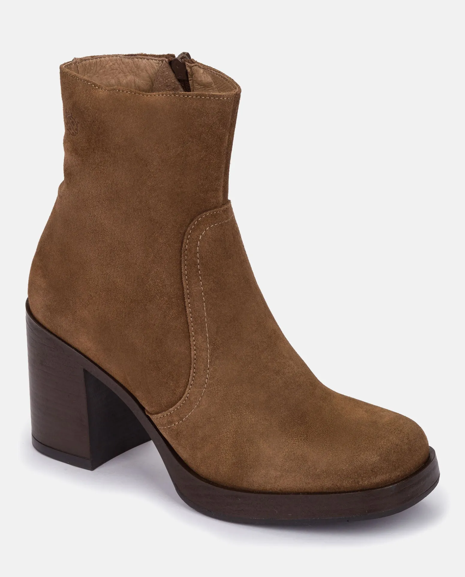 Heeled Shoe KOLIN-001 Brown