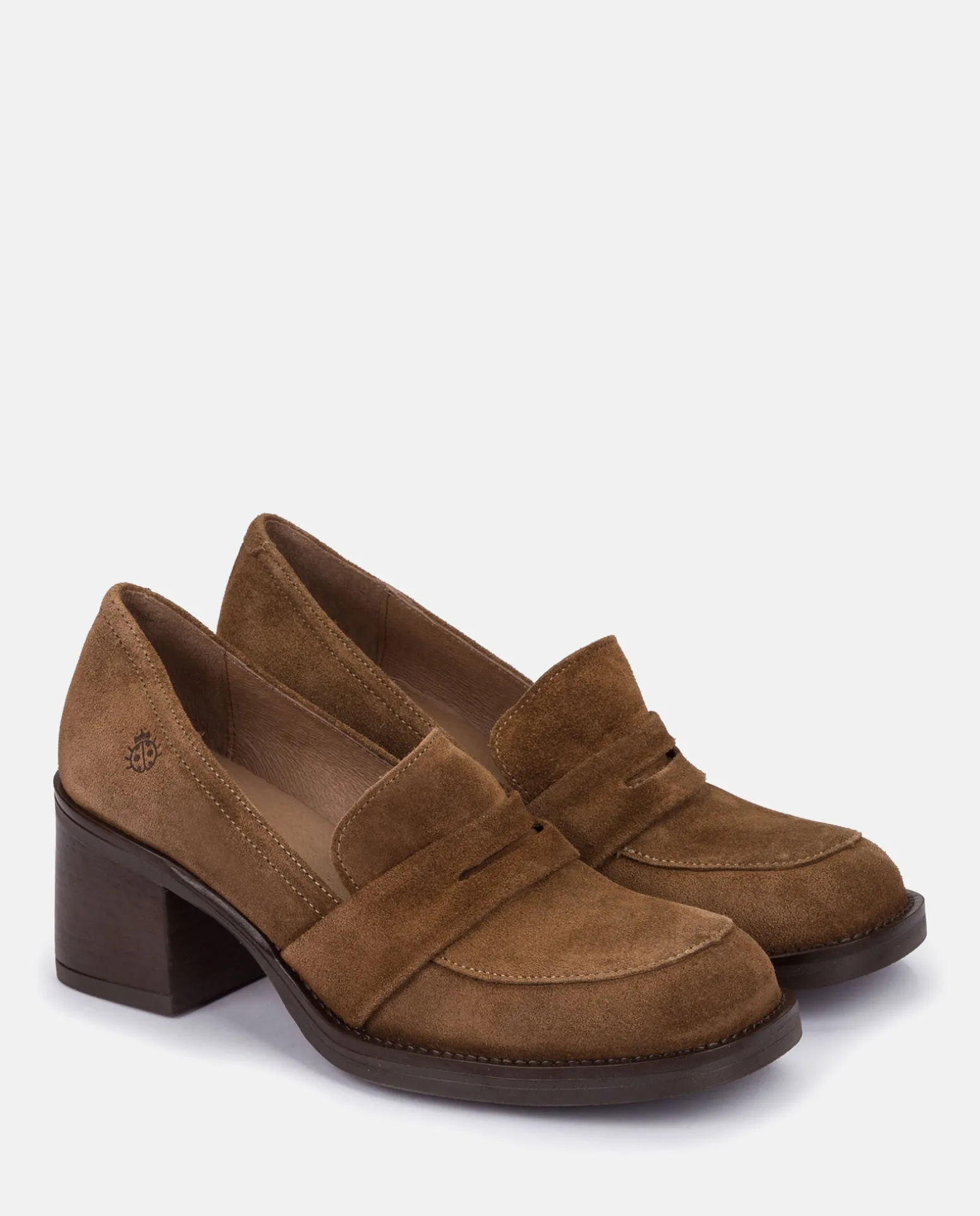 Heeled Shoe LANDAS-001 Brown