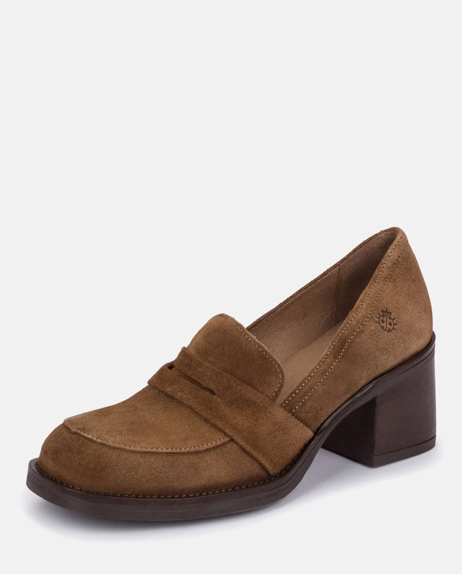 Heeled Shoe LANDAS-001 Brown