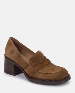 Heeled Shoe LANDAS-001 Brown