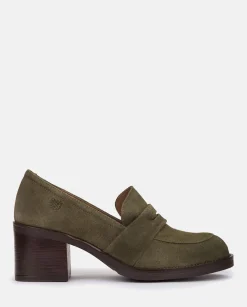 Heeled Shoe LANDAS-001 Green