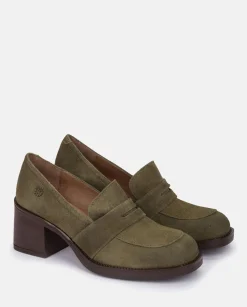 Heeled Shoe LANDAS-001 Green