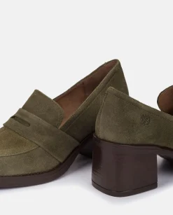 Heeled Shoe LANDAS-001 Green