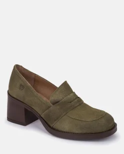 Heeled Shoe LANDAS-001 Green