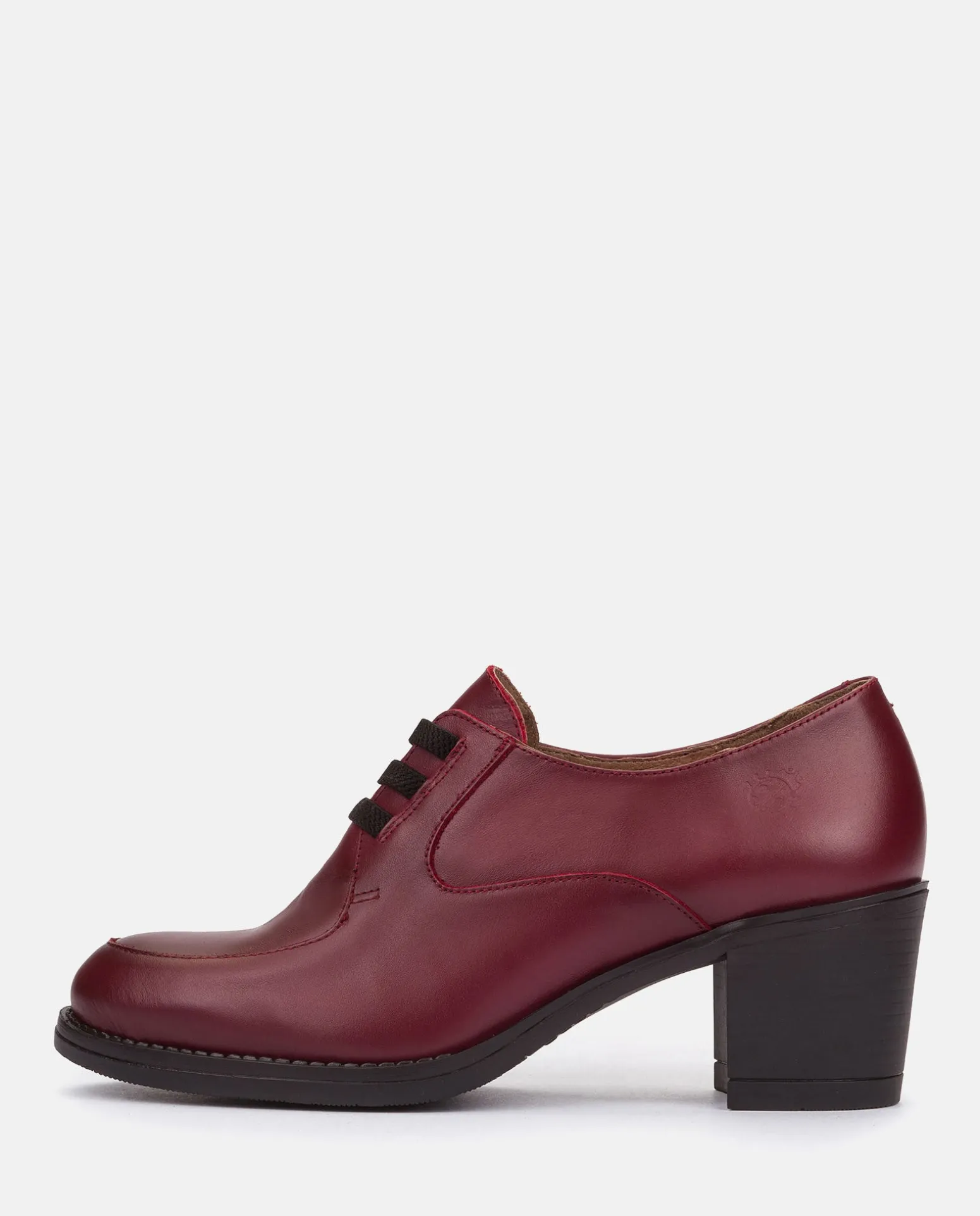 Heeled Shoe LILLE-008 Burgundy